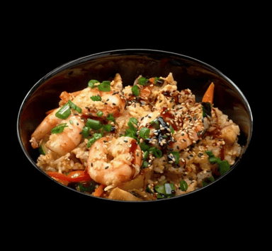 155 Wok Rice with Shrimp