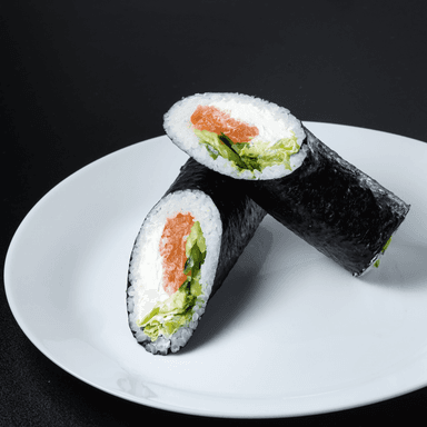 4 "Street roll salmón"