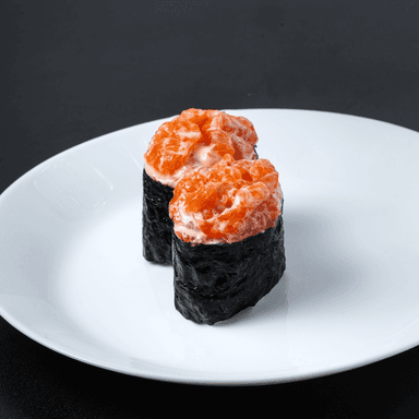 61 Salmon Gunkan (2 pieces)